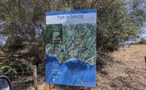 Accès de la piste de Saleccia et du Lotu